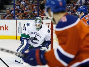 Goalies are bigger and better now than they were in the Oilers' glory days, but Edmonton still managed to slip six past Jacob Markstrom last night.