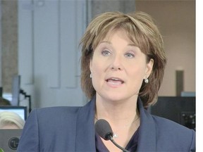 Premier Christy Clark said Wednesday that a ‘small number of realtors’ have not been living up ‘to their ethical obligation.’   David Rigler/PNG