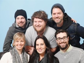 Presenting this year's top six selected directors for 2016’s Crazy 8s Film Festival. From left to right, back row: Matthew Campbell (Grocery Store Action Movie), Joel Ashton McCarthy (I Love You So Much It’s Killing Them), Patrick Currie (Meet Cute). From left to right, front row: Shauna Johannesen (Trying), Shannon Kohli (A Family of Ghosts), Jesse Lupini (Iteration 1).