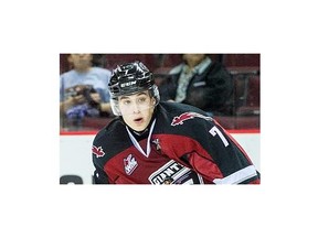 Ty Ronning has 26 goals and 15 assists for the Vancouver Giants in 45 games this season.