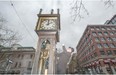 Ray Saunders is going to be busy on Sunday and Monday resetting eight public clocks around Metro Vancouver, including the Steam Clock in Gastown. Arlen Redekop/PNG