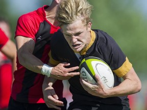 The Shawinigan Lake Stags and St. George's Saints have dominated B.C. boys high school rugby. (Gerry Kahrmann, PNG file photo)