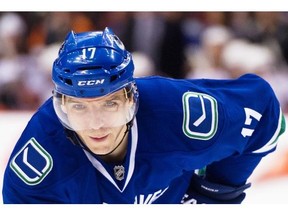‘I signed for two seasons and have no desire to leave, even though this season is not going as well,’ says Canucks forward Radim Vrbata.     Gerry Kahrmann/PNG files