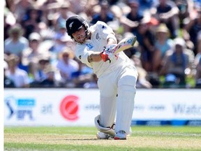 Brendon McCullum captain of New Zealand blasted the fastest test century in cricket history in his last match against Australia at the Hagley Park in Christchurch on February 20, 2016.