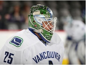 Jacob Markstrom gets the start for the Vancouver Canucks for Friday night's game against the Calgary Flames.