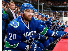 Canucks GM has confirmed the club is exploring trade options for Chris Higgins #20 .