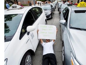 There have been anti-Uber protests by cabbies in Toronto and other cities.  B.C.'s taxi industry is worried at a recent remarks by B.C. Transportation Minister Todd Stone that Uber would be allowed in the province.  “It’s a matter of ‘when’ not ‘if’,” said Stone.
