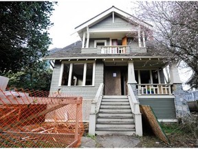 This craftsman-built home at 3937 West 31st Ave. in Vancouver is to be demolished to make way for a new house.