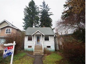 This house in the Point Grey neighbourhood of Vancouver was recently listed for sale for $2.398 million.