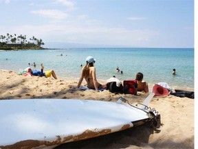 The somewhat sheltered bay at Napili Kai Beach Resort is one of the premier spots for paddle-boarding on Maui.