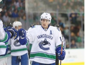 Vancouver Canucks winger Alex Burrows recalls how older players mentored him when he joined the team, and now wants to help bring through young blood as restructuring continues at the club.
