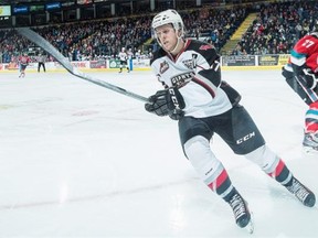 Vancouver Giants captain and top scoring threat Tyler Benson has missed the past five games with a lower-body injury.