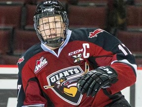 Vancouver Giants captain Tyler Benson got a pep talk from Montreal Canadiens star Brendan Gallagher.