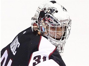 Vancouver Giants goaltender Ryan Kubic made a couple of key saves in the second period when the game was in doubt but still wound up with only 16 stops Wednesday in a 6-2 loss to Spokane at the Pacific Coliseum.