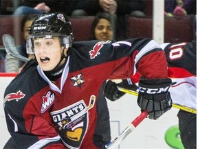 Vancouver Giants winger Ty Ronning has 25 goals in 43 WHL games this season.