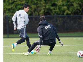 Vancouver, BC: JANUARY 28, 2016 -- Vancouver Whitecaps preseason camp at UBC in Vancouver, BC Thursday, January 28, 2016. Pictured is Masato Kudo.  (Photo by Jason Payne/ PNG) (For story by Marc Weber)  [PNG Merlin Archive]