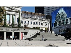 The Vancouver Art Gallery. A design concept has been unveiled by Herzog & de Meuron for a  new museum building in downtown Vancouver.