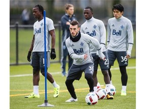 Vancouver Whitecaps midfielder Russell Teibert is one of the players tapped to replace the traded Gershon Koffie.
