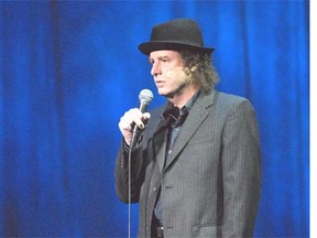 ‘It’s very intense doing a show, even if does look like I am wandering around mumbling to myself,’ says Steven Wright.   — Jorge Rios