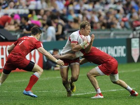 Harry Jones is back in the lineup this weekend for Canada. (ISAAC LAWRENCE/AFP/Getty Images)