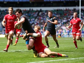 Canada faced Wales, again, and couldn't quite beat them, again. (Photo by Charlie Crowhurst/Getty Images)