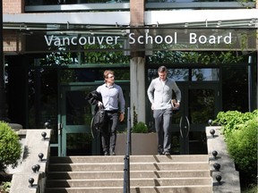 The Vancouver School Board offices.