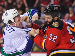 The Canucks and Flames will tangle twice in the 2016 NHL pre-season.