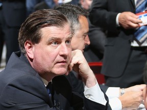 Jim Benning at the 2014 NHL draft in Philadelphia.