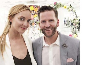 Calgary-born supermodel Heather Marks and local photographer Joshua McVeity kibitzed at the fashion gala after party held at Holt Renfrew. Marks opened the Walk for Water runway show.