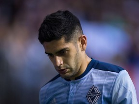 Vancouver Whitecaps' Matias Laba was brought to tears by his home country Argentina's loss to Chile in the Copa final.