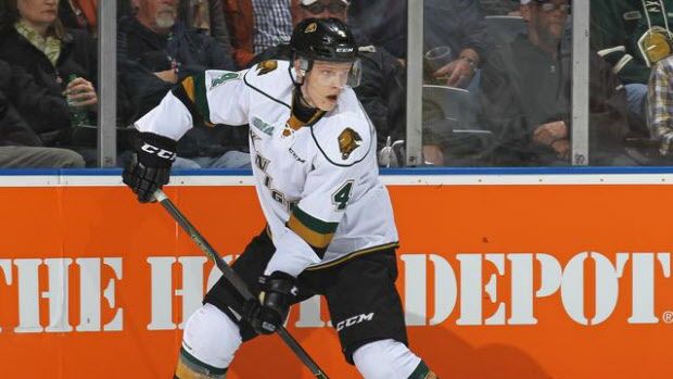 #4 Olli Juolevi Defenceman From London Knights website. Please note: small file size. [PNG Merlin Archive]