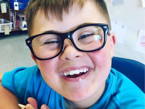 Sawyer's mom, Jennifer Kiss-Engele, believes he was the only student excluded from a classmate's birthday party because he has Down syndrome.