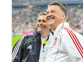 Jose Mourinho, left, is replacing Louis van Gaal as manager of Manchester United. Mourinho is coming off a disastrous season with Chelsea, while van Gaal's United squad fared better, albeit by playing dull soccer that turned off even loyal supporters. -