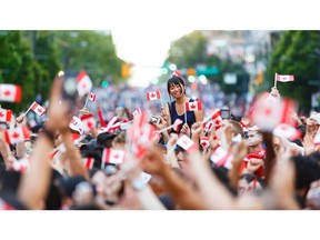 Wave the flag and celebrate Canada's 149th (photo credit: Jonathan Evans)