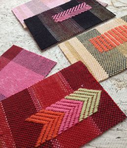 Handwoven Ikat Postcards | Stephanie Symns/The Postcard Show