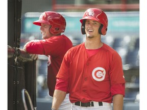 Vancouver Canadians second baseman Cavan Biggio doesn't expect any favours because of his famous last name. "I’m not a hall of famer. I’m a newly drafted player playing in short-season (single A).”