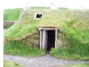 Vikings from Greenland built peat and timber houses in Newfoundland. Michael McCarthy