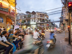 Mopeds in Ho-Chi-Minh-Stadt. Gettty Images