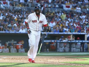 David Ortiz said after the game he thinks Edwin Encarnacion is a perfect power replacement in the middle of the Red Sox lineup after he retires. Is that tampering?