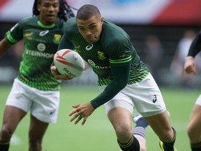 Bryan Habana, here in action in Vancouver in March, isn't going to Rio.