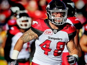 New B.C. Lions linebacker Cameron Ontko suited up for four games with Calgary last season.