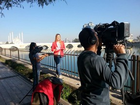 Canadian journalist Natalie Carney Gercik works as a foreign correspondent in Turkey. She was stranded in Vancouver with her Turkish husband and young son after Air Canada cancelled flights to Istanbul following the attempted military coup.