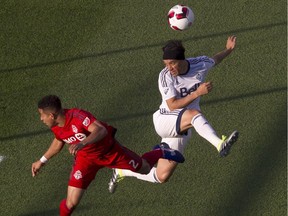 Vancouver Whitecaps midfielder Christian Bolanos will let the ball do the work Sunday in Dallas.