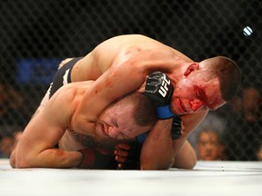 Nate Diaz chokes out Conor McGregor at UFC 196. Could the rematch be held in Vancouver?