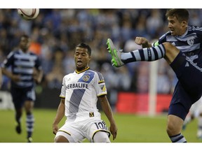The Galaxy is full of stars, like Giovani Dos Santos, in white, who has seven goals for L.A. this season.