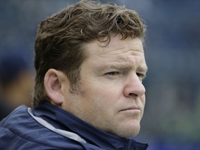 Though he's from Green Bay, Seattle Seahawks GM John Schneider insists he isn't thinking about a job with the Packers.