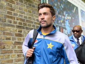 Pakistan's Mohammad Amir arrives on day one of the Test match against England at Lord's, London, Thursday July 14, 2016. The 24-year-old Amir has served his five-year punishment for bowling deliberate no-balls, also at Lord's in 2010.
