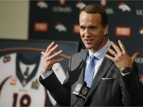 Peyton Manning used a variety of therapies to recover from neck problems, but HGH wasn't one of them, the league said.