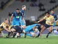 Action from Super Rugby in 2016.