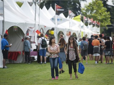Thousands attend the annual Surrey Fusion Festival on Saturday, July 23, 2016, at Holland Park. The two-day event is a celebration of food, music and culture.